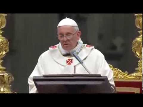 Papa Francisco Homilia misa de navidad 2013