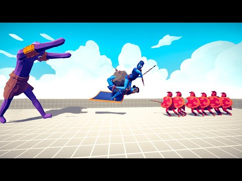 BOWLER & ANCIENT TANK vs 6x DIFFERENT UNITS | TABS - Totally Accurate Battle Simulator