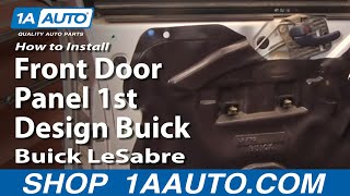 How To Remove Front Door Panel 00-05 Buick LeSabre