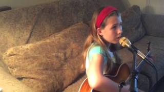 &quot;Write Your Story&quot; Francesca Battistelli Accoustic Cover with lyrics - Molly Rae