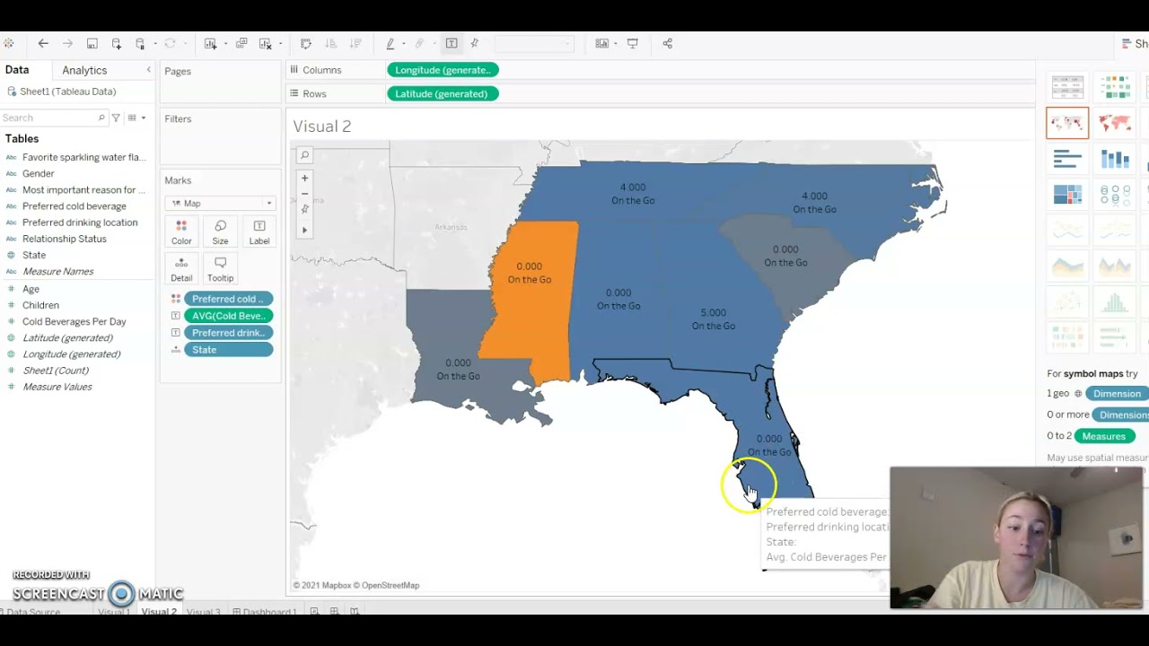 Tableau Assignment for Marketing Research