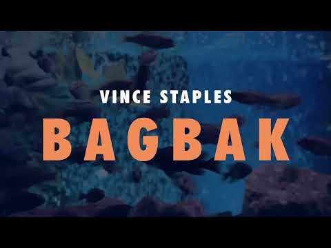 Vince Staples performing BagBak