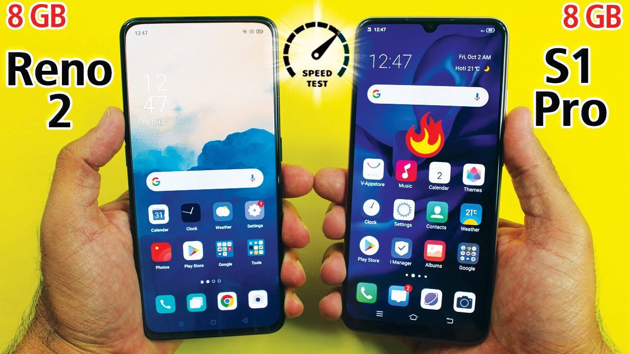 Oppo Reno 2 vs Vivo S1 Pro Speed Test! *WOW*🤦‍♀️