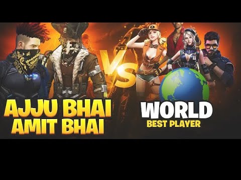 PART 2 AJJUBHAI AMITBHAI VS 4 BIG SHORTS YOUTUBERS - GARENA FREE FIRE- TOTAL GAMING