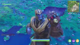 fortnite thanos gameplay - fortnite carbide l!   evel 65