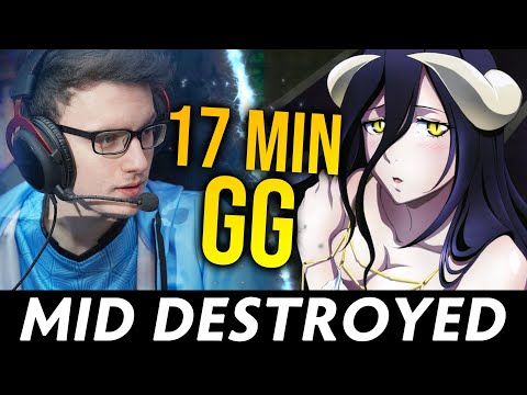 17 min GG — Miracle and Emo show how to QoP on mid