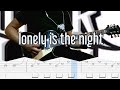 How to play | lonely is the night-Billy Squier(guitar solo with Tab lesson)
