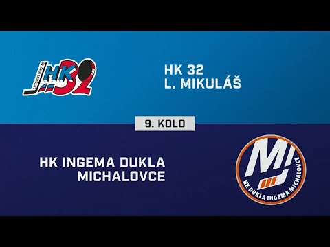 9. kolo: HK 32 Liptovský Mikuláš – HK Dukla Ingema Michalovce 1:5 (HIGHLIGHTY)