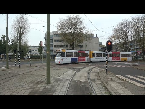 Station Den Haag Centraal - Station Den Haag Mariahoeve | HTM tramlijn 6 | GTL8 3050 | 2019