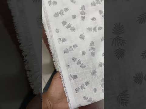 Cotton Linen Printed Fabrics