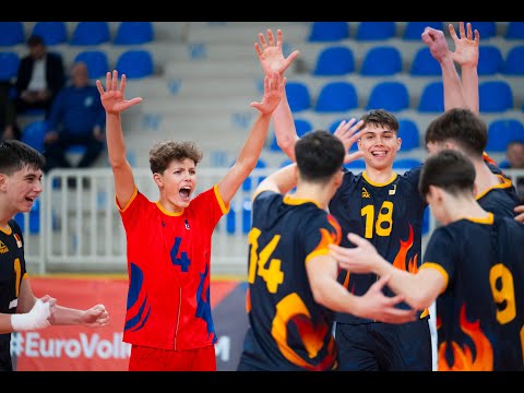 Romania vs Greece 3:0 | 1st Round Zonal Qualifications U18 Men European Championship 2026