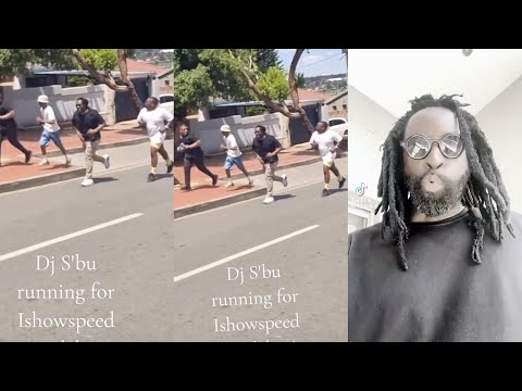 DJ Sbu respond to those who are calling him Ishowspeed’s iceboy💔