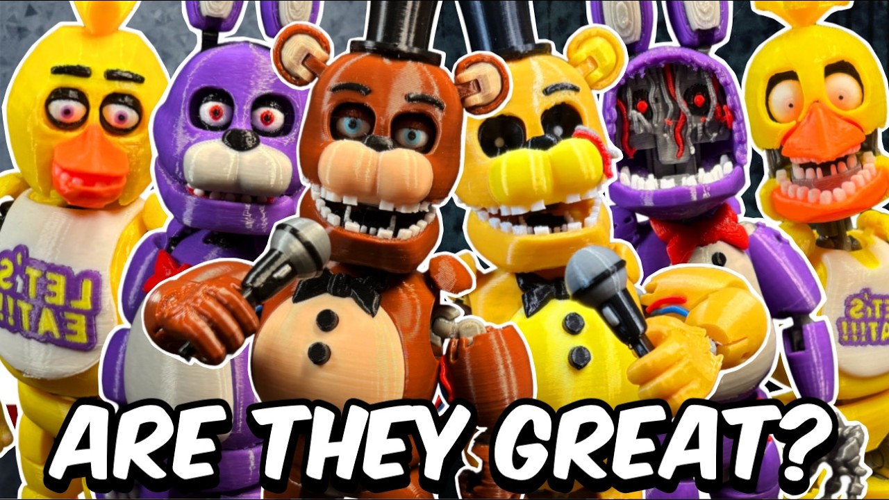 Did Titan13 make the greatest FNAF Action Figures?