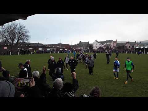 Kello Rovers 2-1 Irvine Meadow, full time.