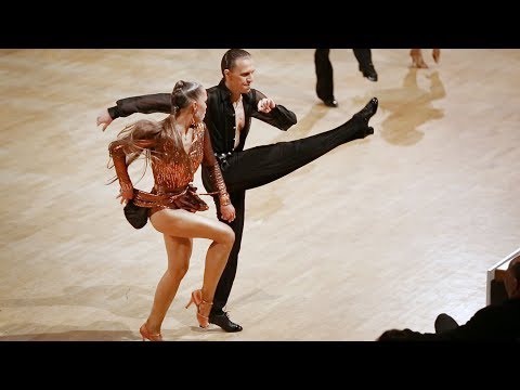 Artem Semerenko - Valeriya Kachalko, KGZ | GoldstadtPokal 2018 - WDSF WO LAT - R3 J