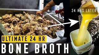 The ULTIMATE 24 hr bone broth for Pho