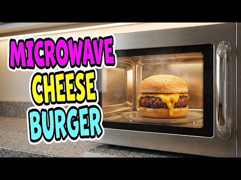 The PERFECT Microwave Cheeseburger? (It’s Possible!) 🍔🤯