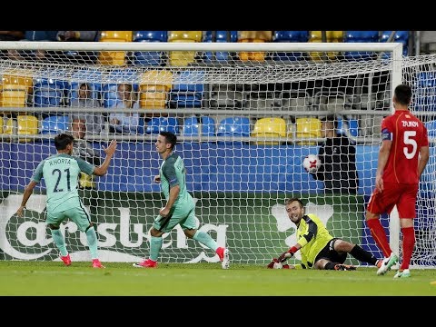 Daniel Podence Goal vs Macedonia | Macedonia U-21 1-3 Portugal U-21| UEFA EURO U21 2017| #U21EURO