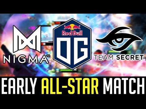 Highest Avg MMR Game Ever (9,734+) - New Record in DOTA 2 - ALL-STAR MATCH DOTA 2