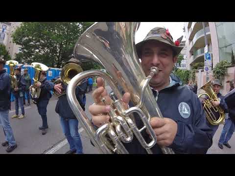 Veci Fanfara Julia - sfilata Milano 2019 - Inno degli Alpini