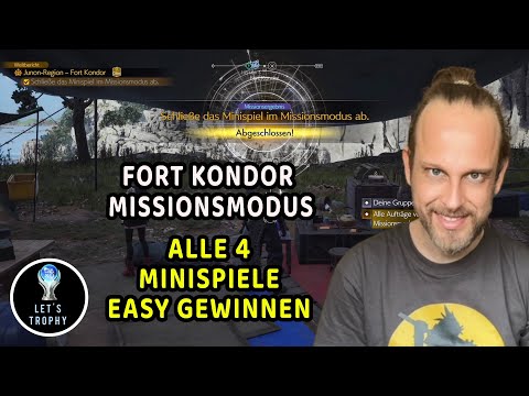 Final Fantasy VII Rebirth Fort Kondor Missionsmodus alle 4 Mini Spiele Hard Tipps Tricks FF7 deutsch