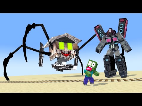 Monster School : UPGRADED CURSED HOUSE HEAD  VS WITHER OPTIMUS - Minecraft Animation