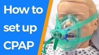 How to set up CPAP
