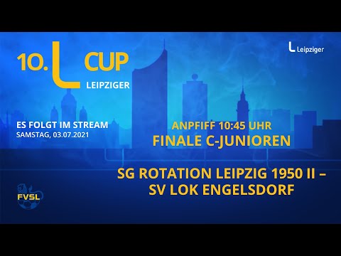 10. Leipziger Cup 2021 C-Junioren SG Rotation Leipzig 1950 II - SV Lok Engelsdorf