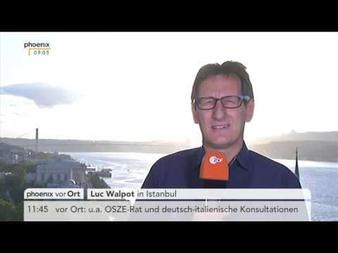 Türkei-Besuch von Martin Schulz: Luc Walpot berichtet aus Istanbul am 01.09.2016