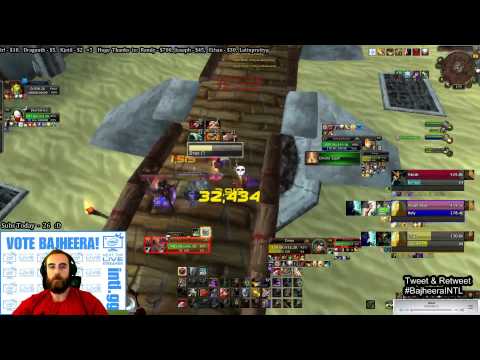 Bajheera - "HE GOT THE REZ!!!" - WoW Warrior 3v3 Arena as TURBO CLEAVE