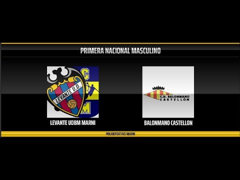 LEVANTE UDBM MARNI - BALONMANO CASTELLON PRIMERA DIVISION MASCULINA
