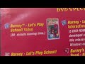 Barney Let S Play School 1999 2009 Dvd Review