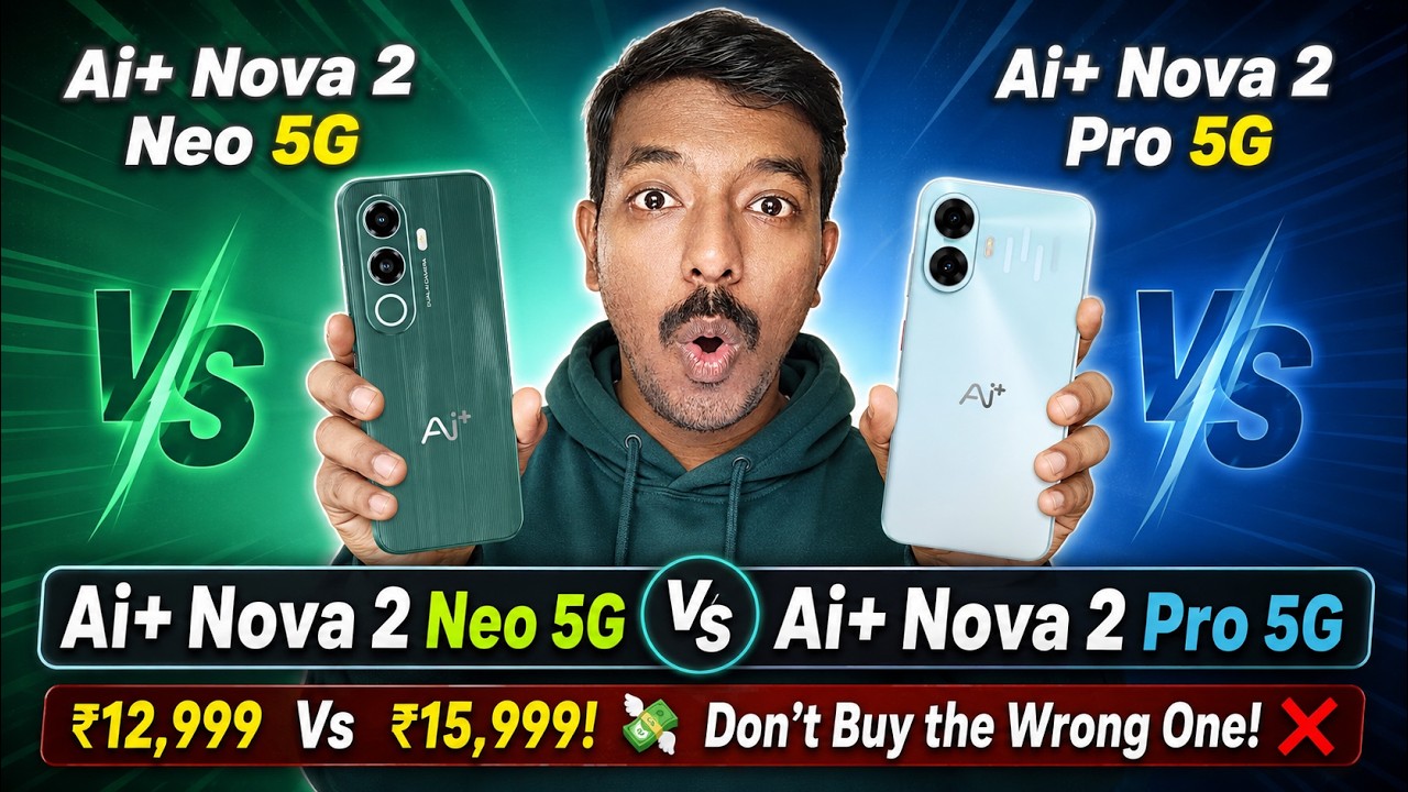 Don't Buy the Wrong One! ❌ Ai+ Nova 2 Neo 5G Vs Ai+ Nova 2 Pro 5G Comparison! 🤔