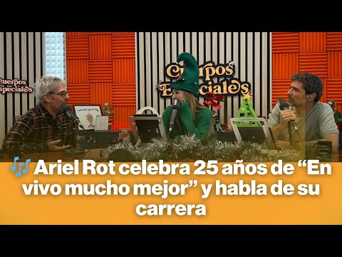 🎶 Ariel Rot celebra 25 años de “En vivo mucho mejor” y habla de su carrera