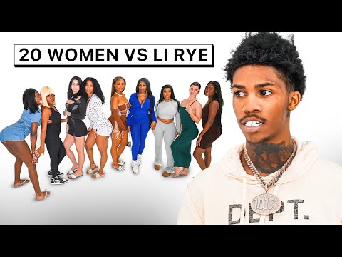 20 WOMEN VS 1 RAPPER : LI RYE
