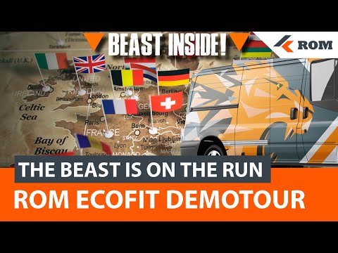 ROM EcoFit European Demo tour (Sewer jetters | Sewer cleaning)