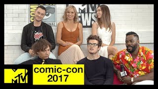 'Fear the Walking Dead' Cast on Season 3 | Comic-Con 2017 | MTV video