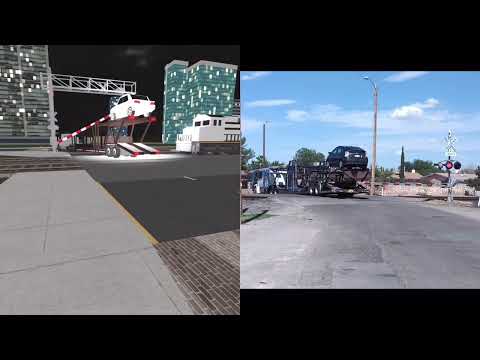 ROBLOX Crash Town vs Real Life Train Crashes - Gameplay with Trains Crashing #6