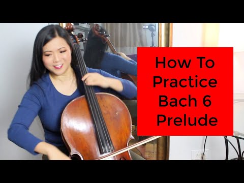 Watch Me Practice Bach Cello Suite 6 Prelude & Masterclass