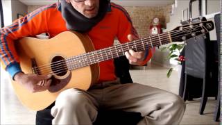 La Mer Charles Trenet cours guitare tuto