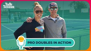 Pro Doubles Practice Commentary