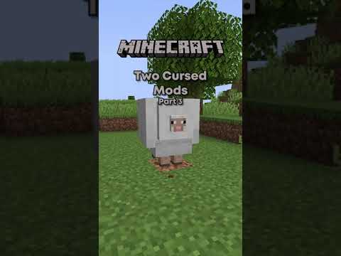 Minecraft But Sheep Are Chonky... (Cursed Mods Pt. 3)