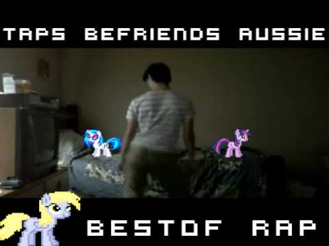 Taps Befriends Aussie - Derpy Hooves Bestof Rap (Shakeitfry Edition)