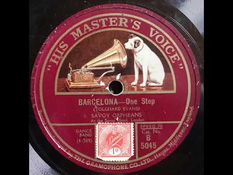 HMV B5045 Savoy Orpheans  Barcelona 1926
