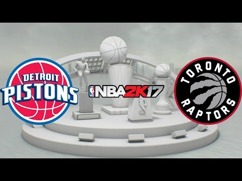 IT'S TOO EASY! (Detroit Pistons @ Toronto Raptors) NBA 2K17 MyGM