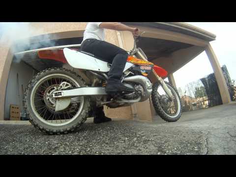 comment demarrer une moto cross