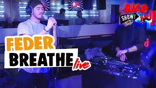 FEDER chante "Breathe" en Live - Le Rico Show sur NRJ