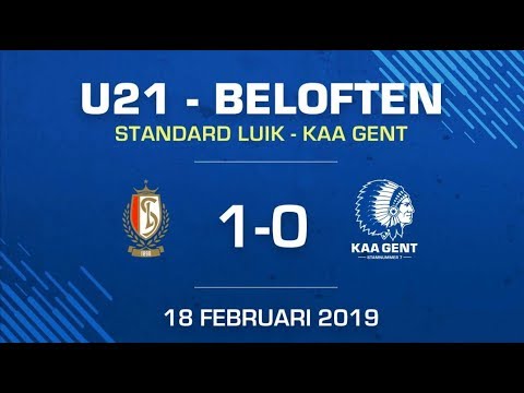 🐺U21 Standard Luik - KAA Gent: 1-0
