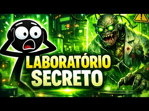Explorando um LABORATÓRIO SECRETO INTEIRO! | Stick vs Zombies