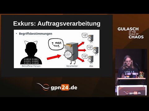 Video Thumbnail: rhandos: Datenschutz für (Chaos-)Vereine in der Praxis